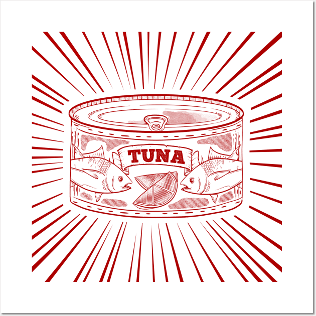 Tuna Wall Art by mailboxdisco